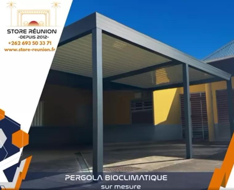 Aménagement d'espace extérieur et terrasse à Saint-Pierre 974, Saint-Pierre, Store Réunion