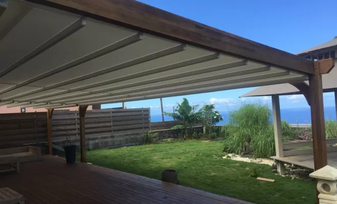 Pergola en bois, Saint-Pierre, Store Réunion