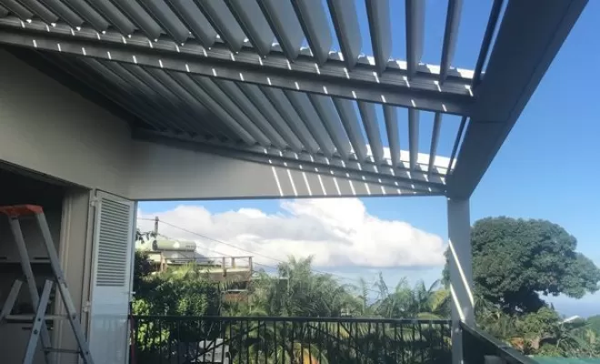 Pergola rétratable, Saint-Pierre, Store Réunion