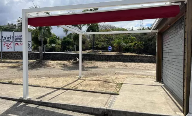 Pergola avec toile, Saint-Pierre, Store Réunion