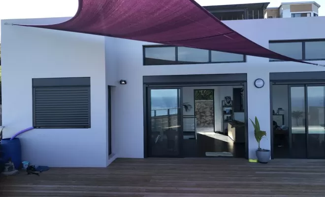Voile d'ombrage, Saint-Pierre, Store Réunion