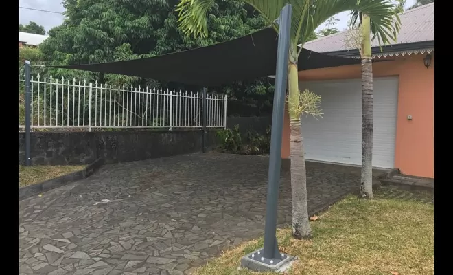 Voile d'ombrage, Saint-Pierre, Store Réunion