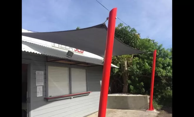 Voile d'ombrage, Saint-Pierre, Store Réunion