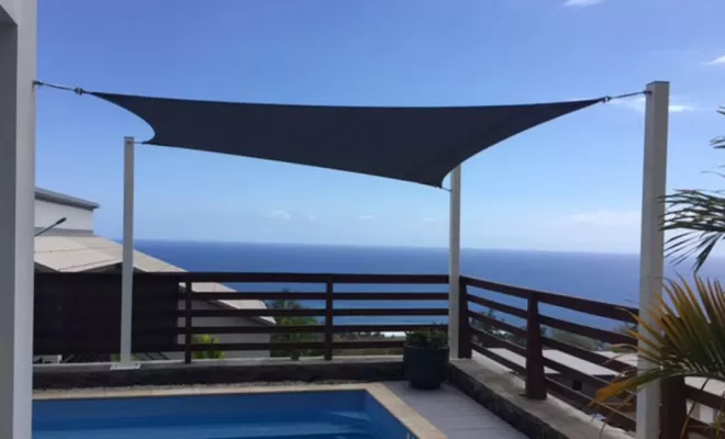 Voile d'ombrage, Saint-Pierre, Store Réunion