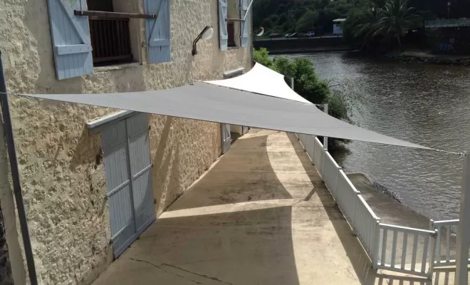 Voile d'ombrage, Saint-Pierre, Store Réunion