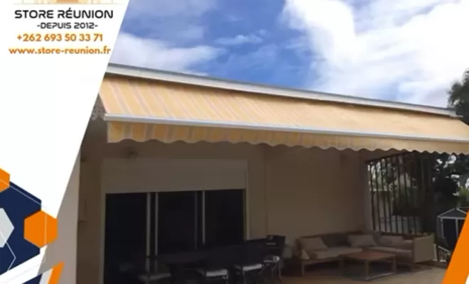 Aménagement d'espace extérieur et terrasse à Saint-Pierre 974, Saint-Pierre, Store Réunion