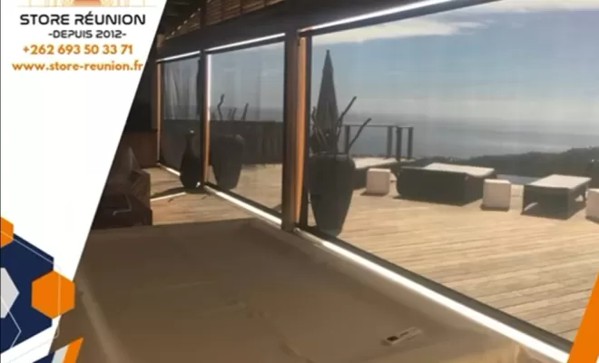 Aménagement d'espace extérieur et terrasse à Saint-Pierre 974, Saint-Pierre, Store Réunion